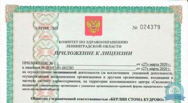 Крона Дент Кудрово на Пражской