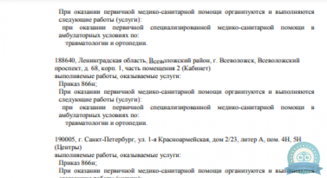 ОРТЕКА Всеволожск
